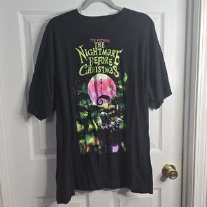 Disney Black and Pink The Nightmare Before Christmas Tee
